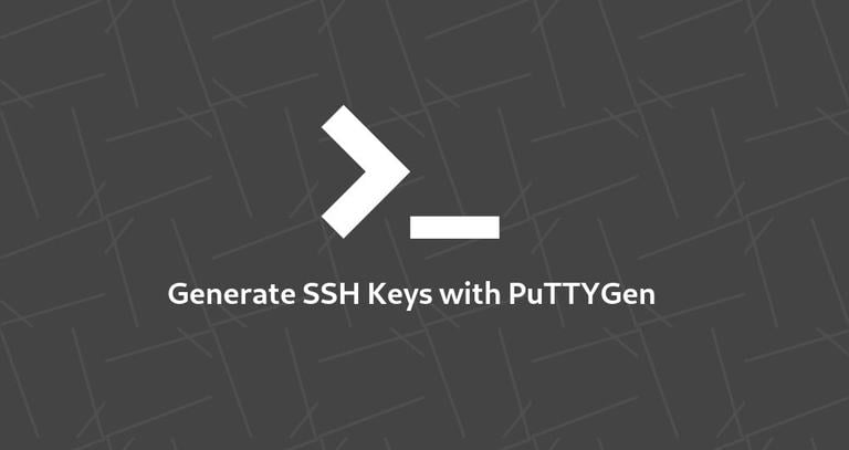 Generate SSH Keys on Windows with PuTTYgen