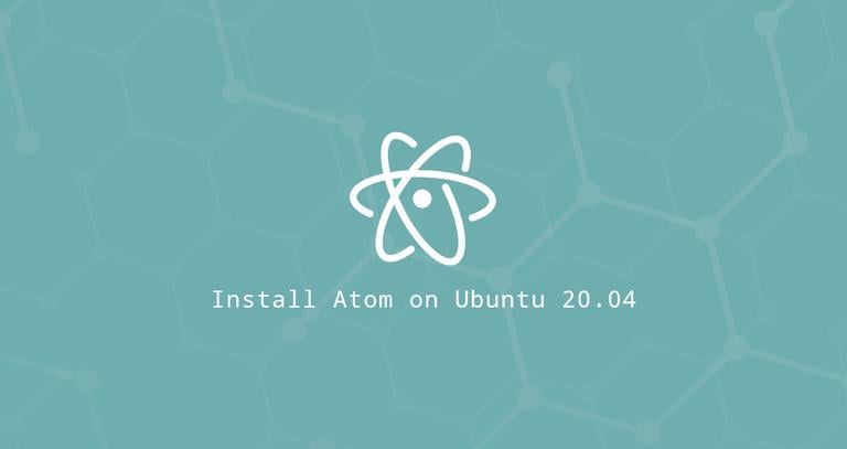 Install Atom on Ubuntu 20.04