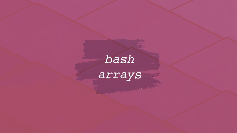Working with arrays in Bash scripting