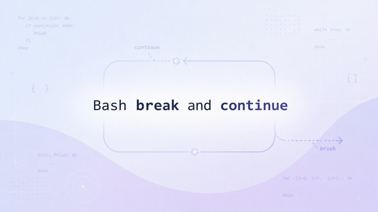 Using break and continue to control Bash loops