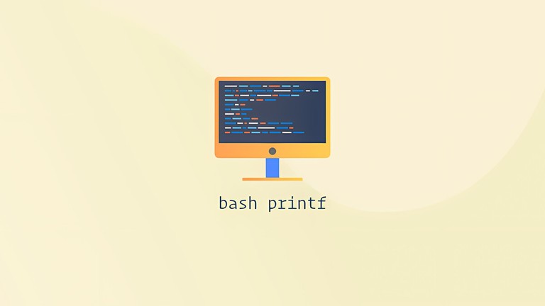 bash printf command formatting output in a Linux terminal