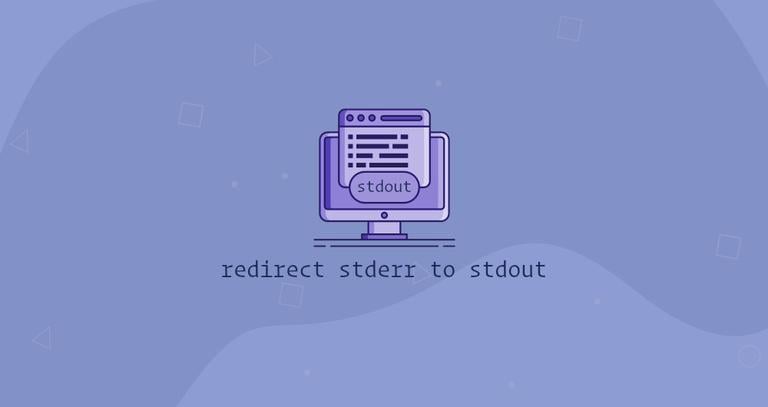 Bash: Redirect stderr to stdout