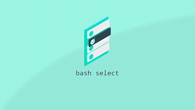 Bash select