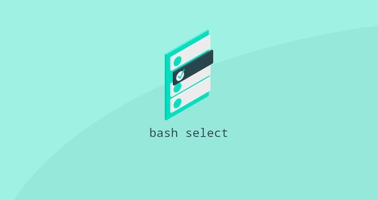 Bash select