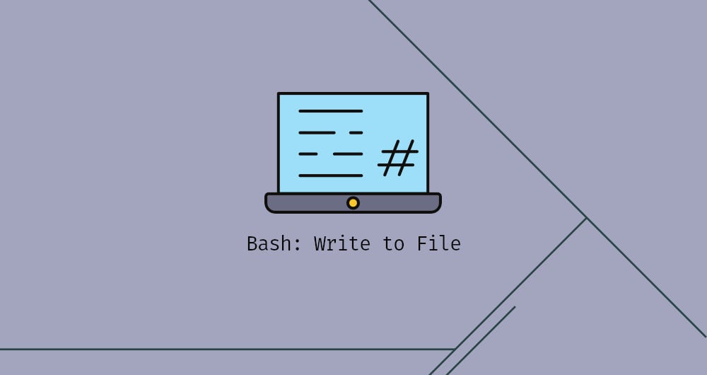 Bash Write To File Linuxize