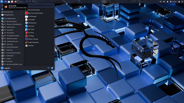 Kali Linux desktop screenshot