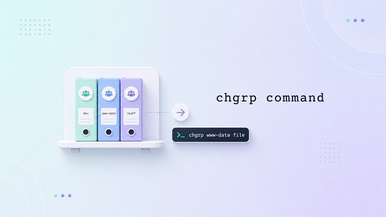 Using the chgrp command to change group ownership in Linux
