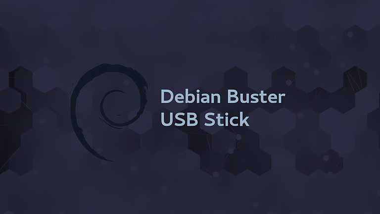 Create Bootable Debian 10 USB Stick