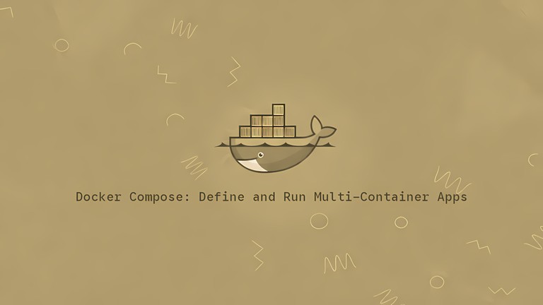Docker Compose YAML file defining a multi-container application
