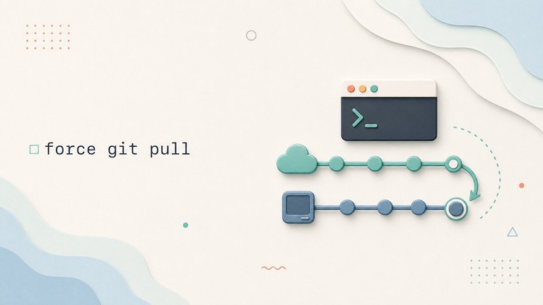 Force a local Git branch to match the remote branch