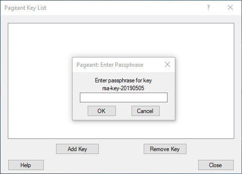 Pageant Load Key