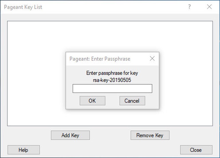 Pageant Load Key
