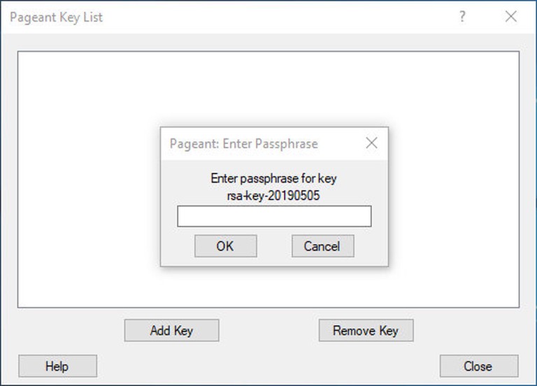 Pageant Load Key