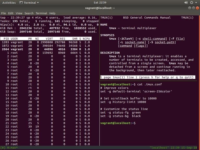 Empezando con Tmux | SCHOLAR