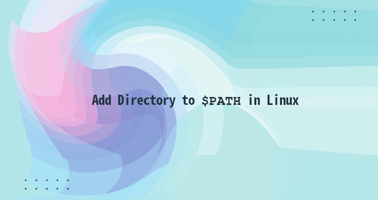 Add to $PATH in Linux