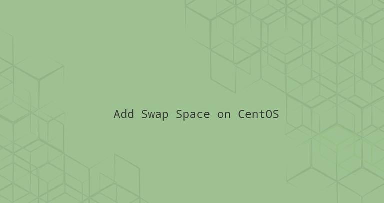 Как увеличить swap centos 8