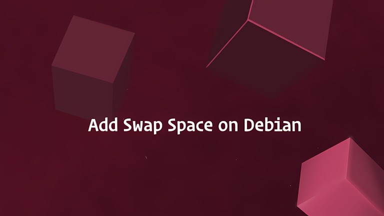 Create Swap File on Debian Linux