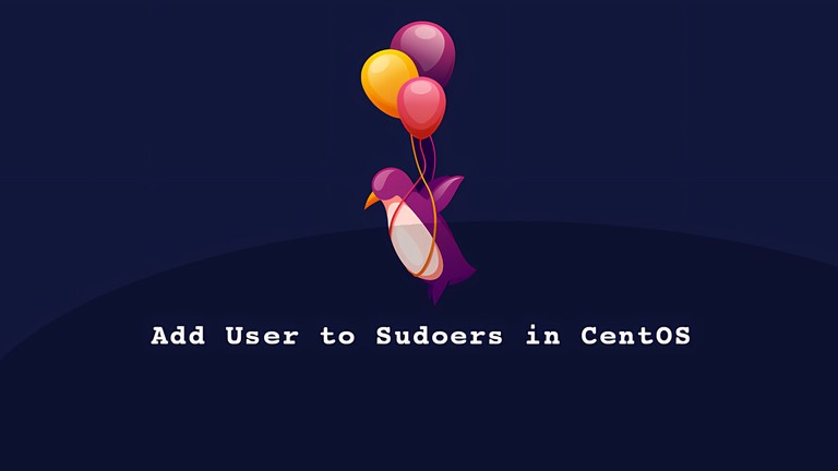 CentOS Add User to Sudoers