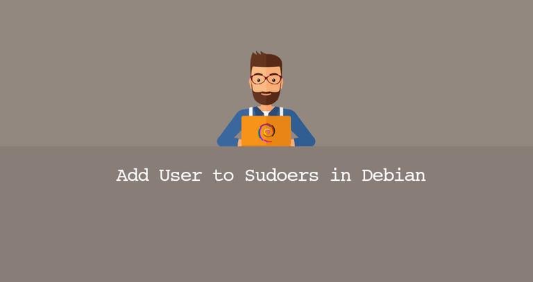 Debian Add User to Sudoers