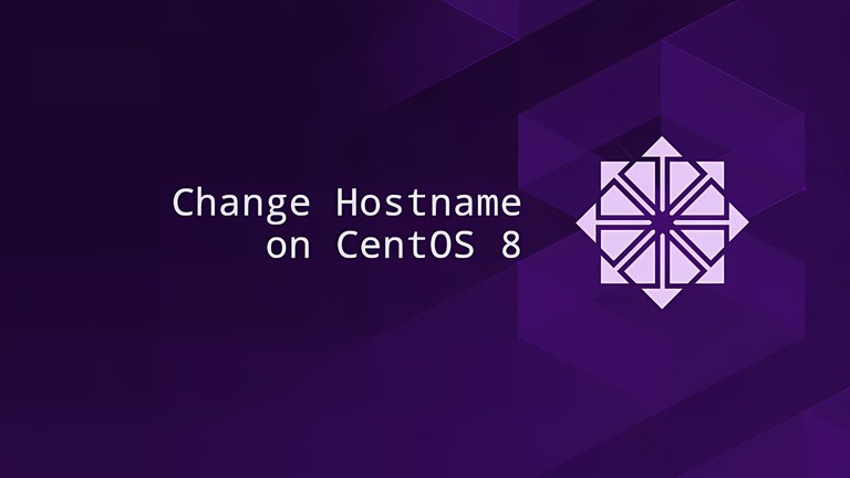 CentOS 8 Change Hostname