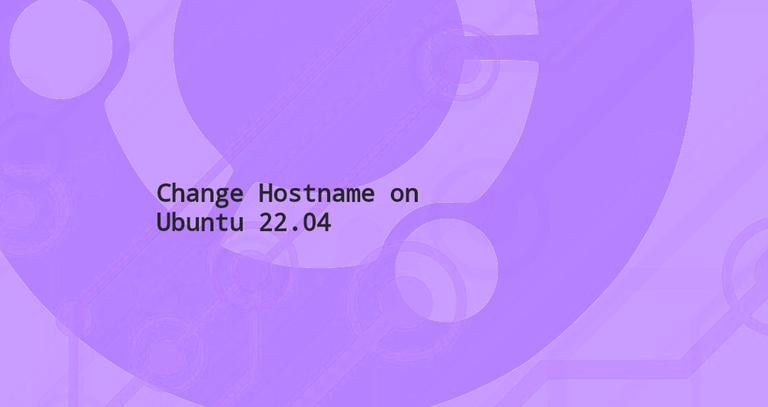 Change the Hostname in Ubuntu