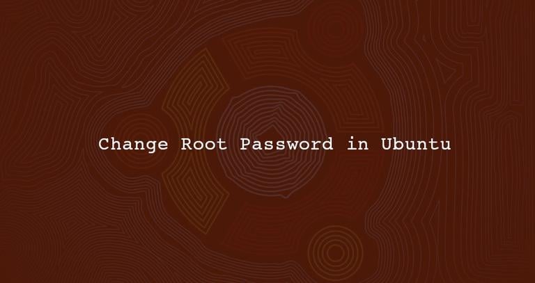Ubuntu Change Root Password