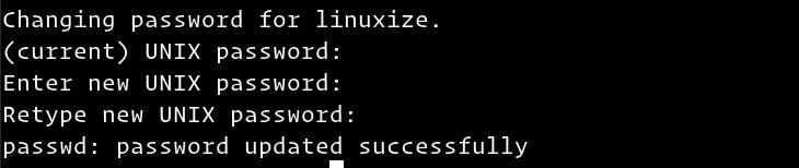 Change User Password Linux Ubuntu Command Line