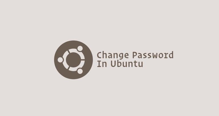 Ubuntu Change Password