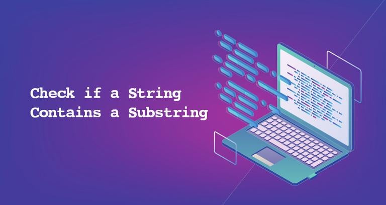 Check if a String Contains a Substring