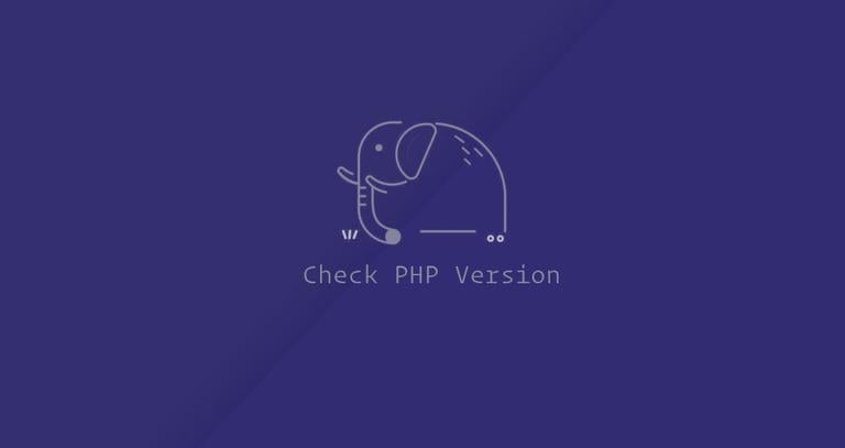 Check PHP Version
