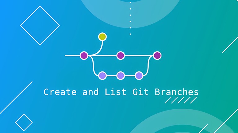 How to Create and List Git Branches