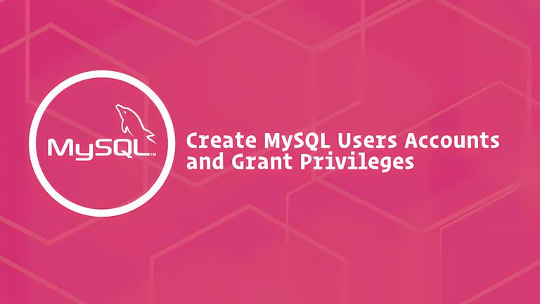 MySQL user account management and privilege commands