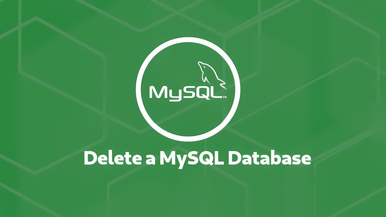 How to Delete / Drop a MySQL Database