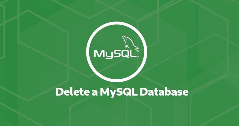 How to Delete / Drop a MySQL Database