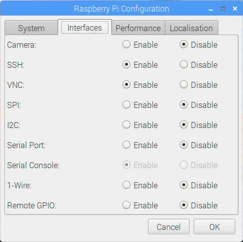 Raspberry Pi Configuration