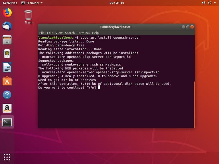 debian 10 install ssh server