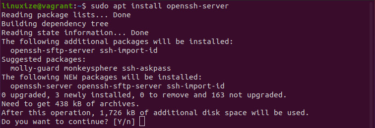 ubuntu enable ssh