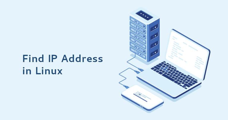 Find  IP address in Linux