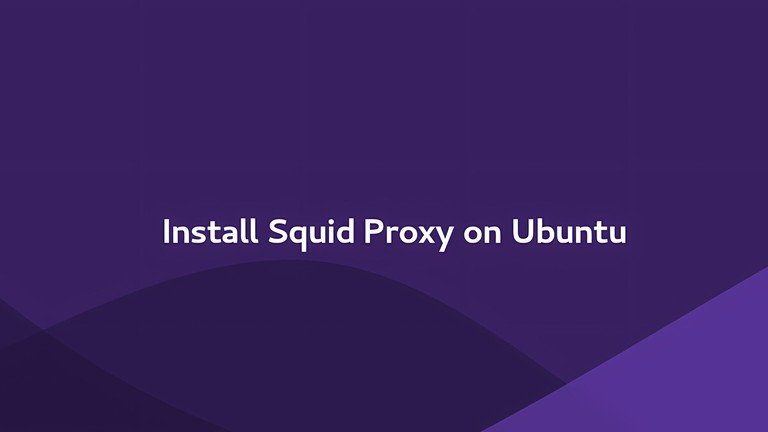 Squid Proxy Ubuntu