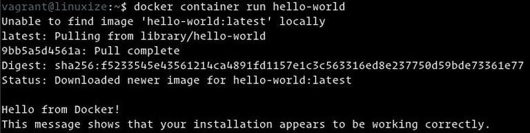 Docker Hello World