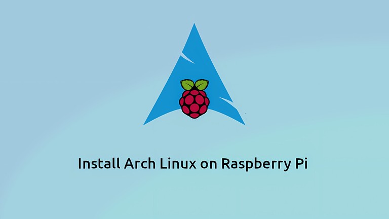 Install Arch Linux on Raspberry Pi
