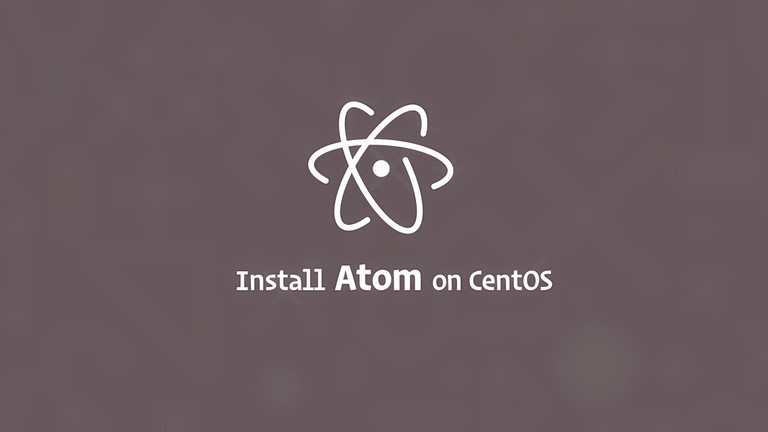 Install Atom on CentOS 7