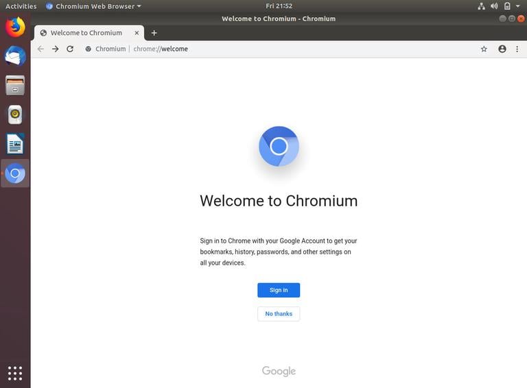 ubuntu chromium browser