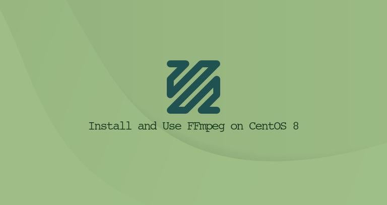 Install FFmpeg on CentOS 8
