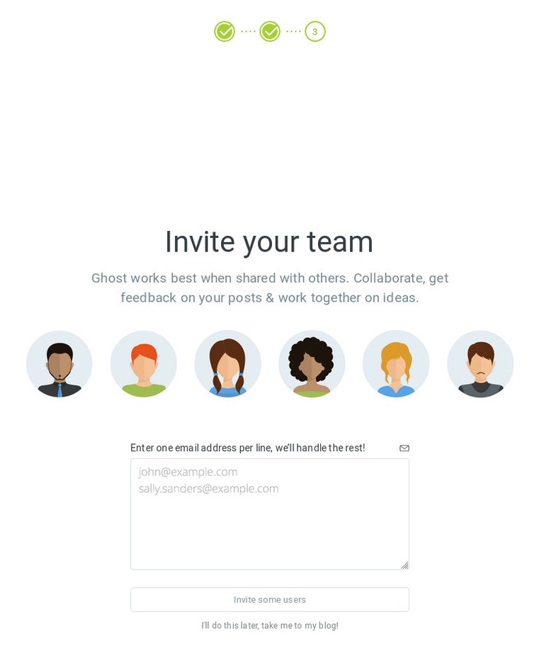 Ghost Invite team