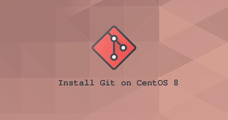 Install Git on CentOS 8