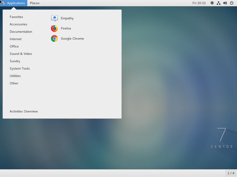 CentOS Open Google Chrome