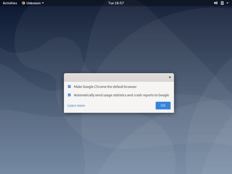 Debian Google Chrome Default Browser