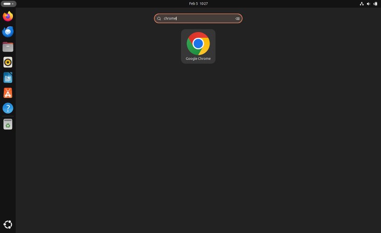 Open Google Chrome on Ubuntu 24.04