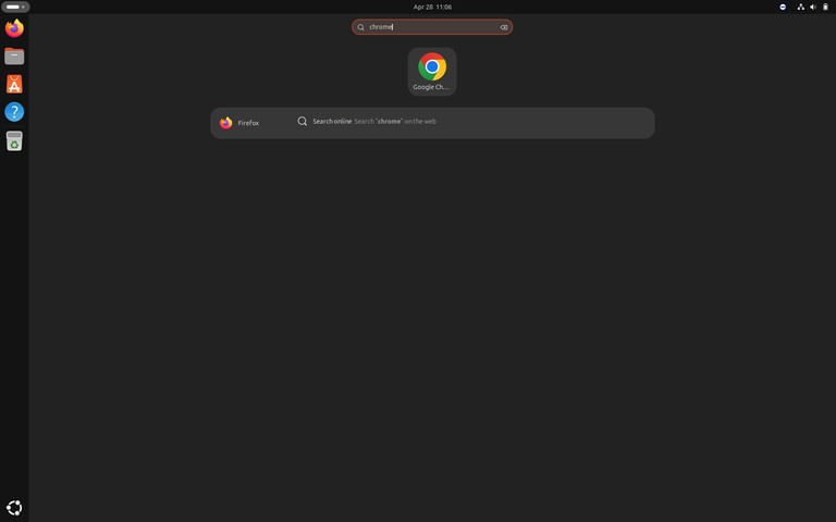 Open Google Chrome on Ubuntu 26.04
